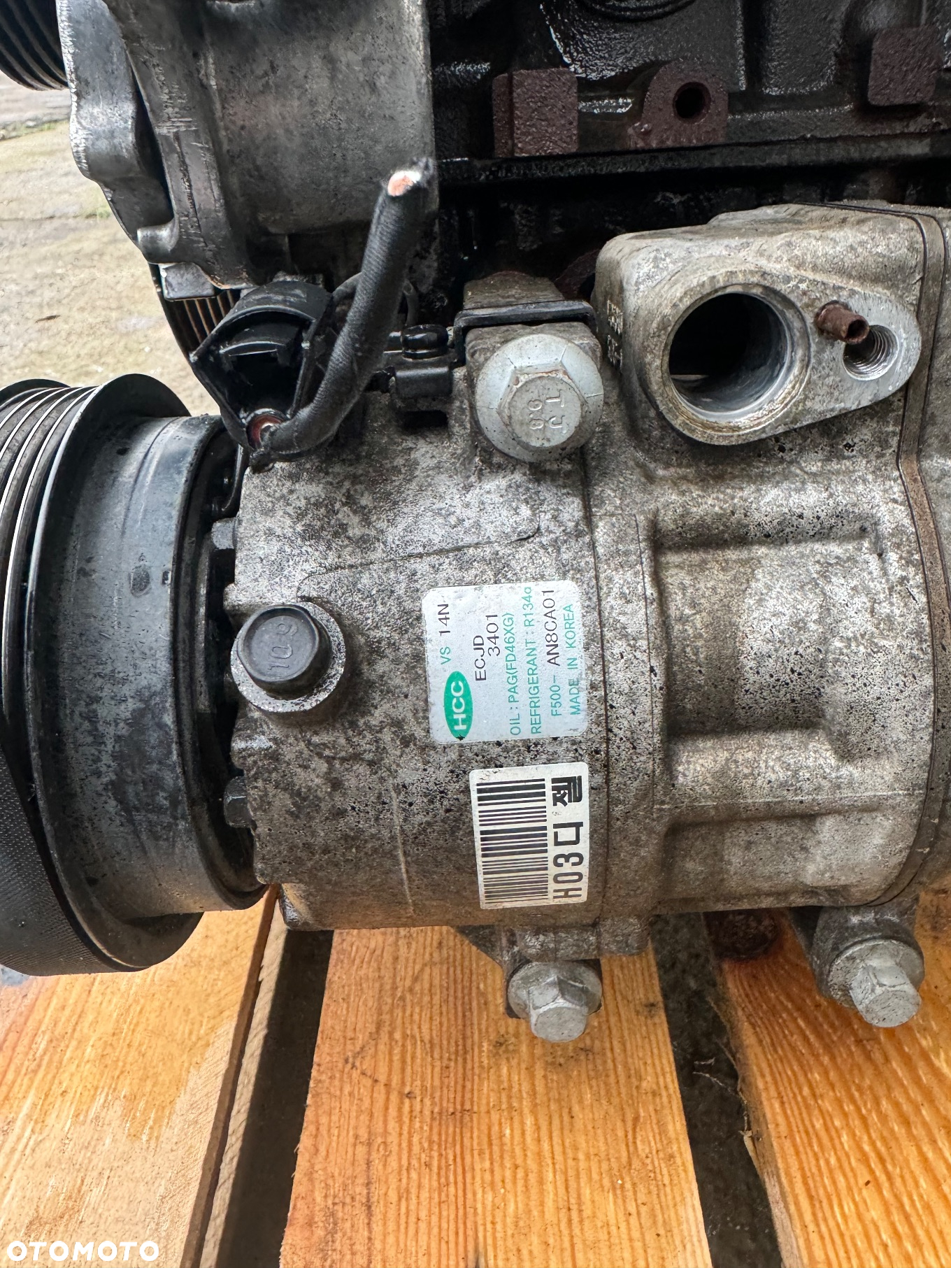 SZYBKA WYSYŁKA  Silnik hyundai i30 D4FB Kia proced 1.6 crdi 16v bosch 0445010206 k21111-2a601 - 6