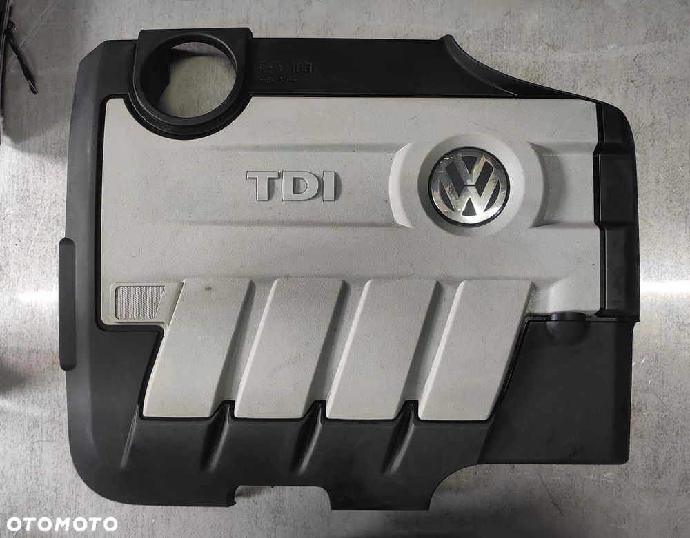POKRYWA SILNIKA OSŁONA VW 2.0 TDI 140HP CR CBA CBB CBD TIGUAN PASSAT TOURAN CC GOLF JETTA - 1