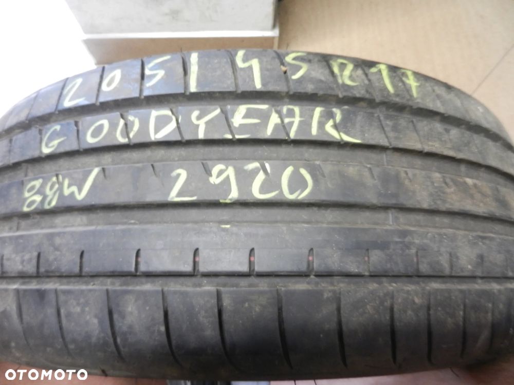 Opona pojedyńcza 205/45r17 goodyear eagle f1 asymmetric 3 6,7mm lato - 1
