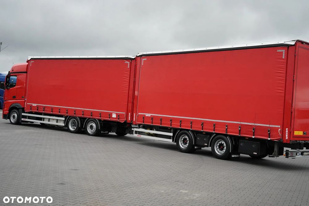 Mercedes-Benz ACTROS / 2548 / ACC / E 6 / ZESTAW PRZEJAZDOWY 120 M3 / OŚ SKRĘTNA - 36