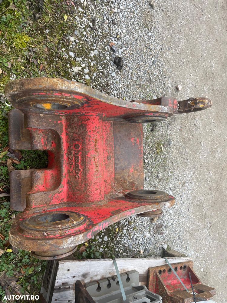 Cupla Rapida Automata Lehnhoff MS20 pentru excavatoare de 18-28 Tone - 5