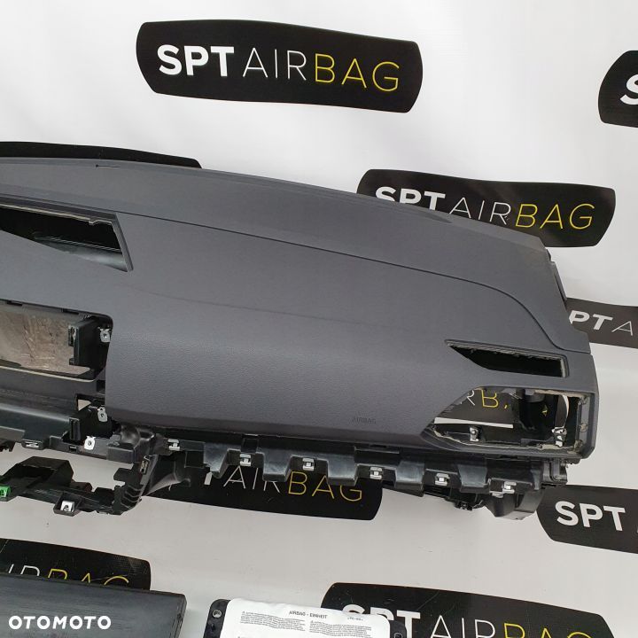 SEAT TARRACO DESKA ROZDZIELCZA KONSOLA KOKPIT PULPIT PODUSZKI AIRBAG AIR BAG PASY KIT SET - 4