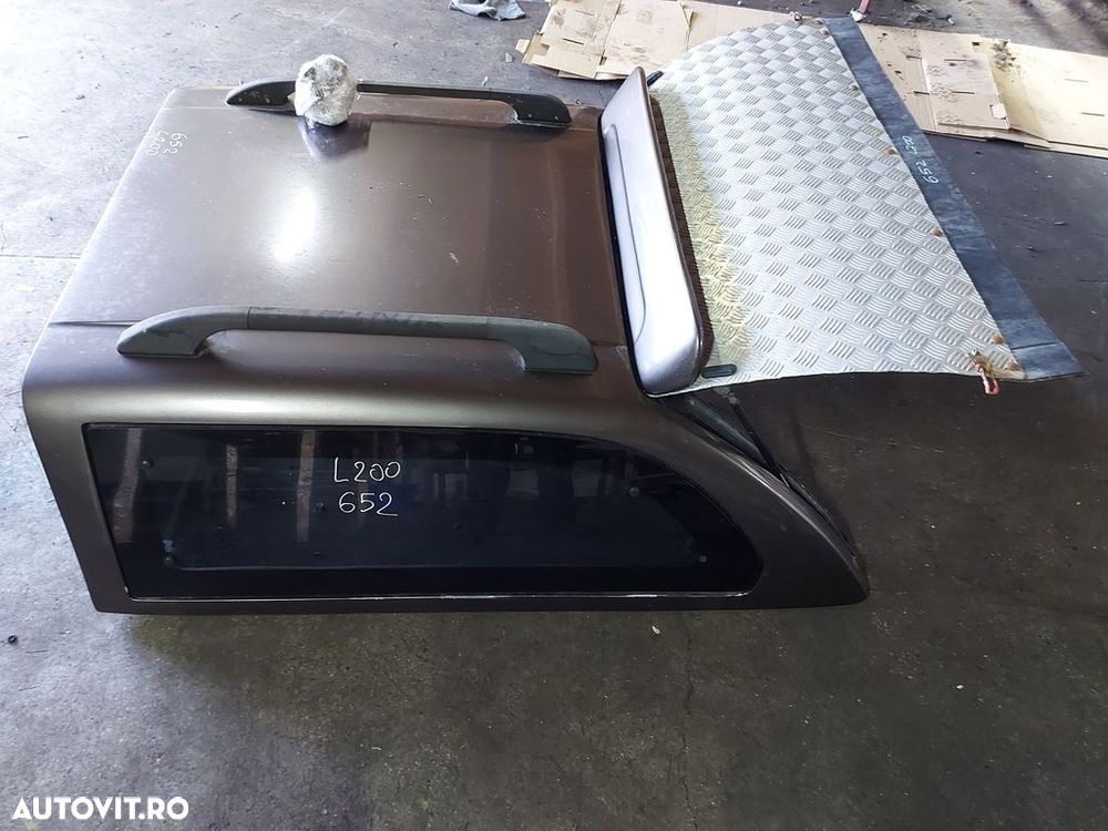 Hardtop Mitsubishi L200 Facelift 2010 - 2015 SUV 4 Usi GRI (652) DIMENSIUNI 160X154 - 3