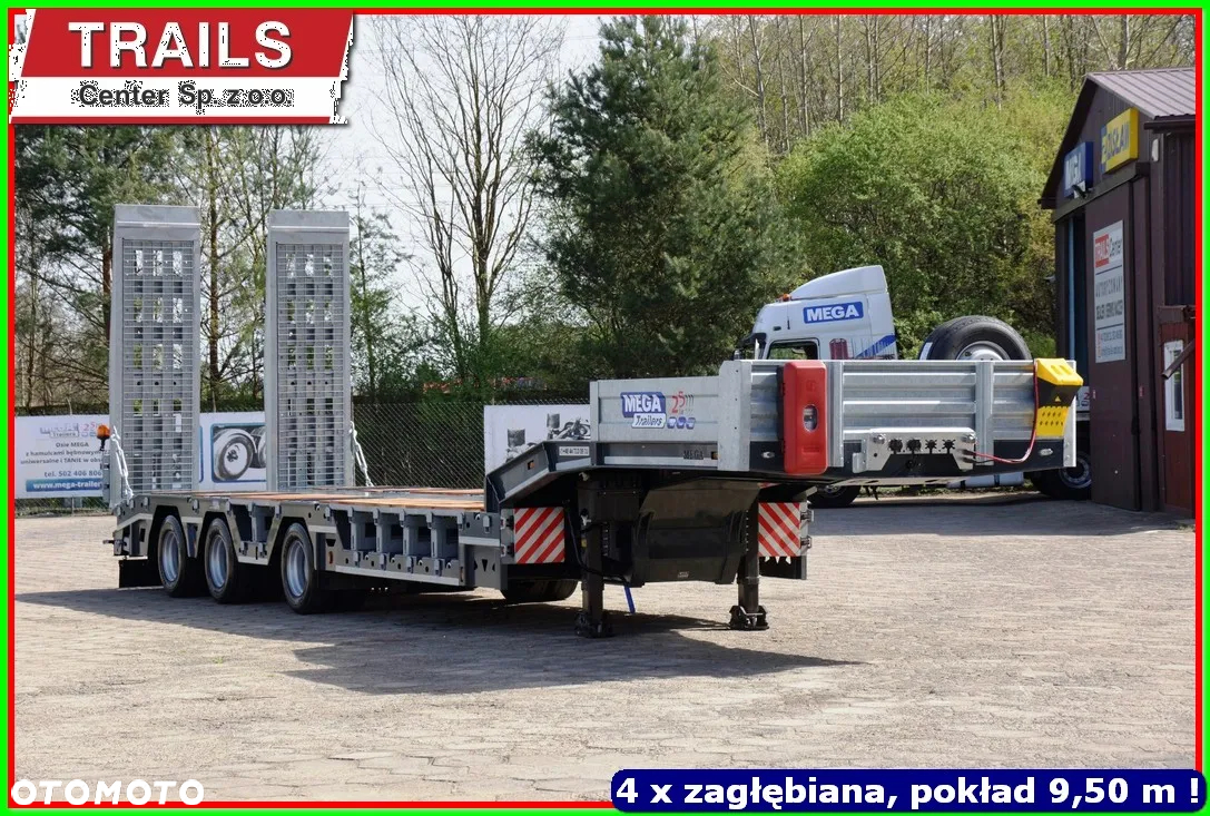 Inny Niskopodłogowa DMC 54 T, dł. 9,60 m, zagłebienia na koła, NAJAZDY HYDRAULICZNE. !!! - 9