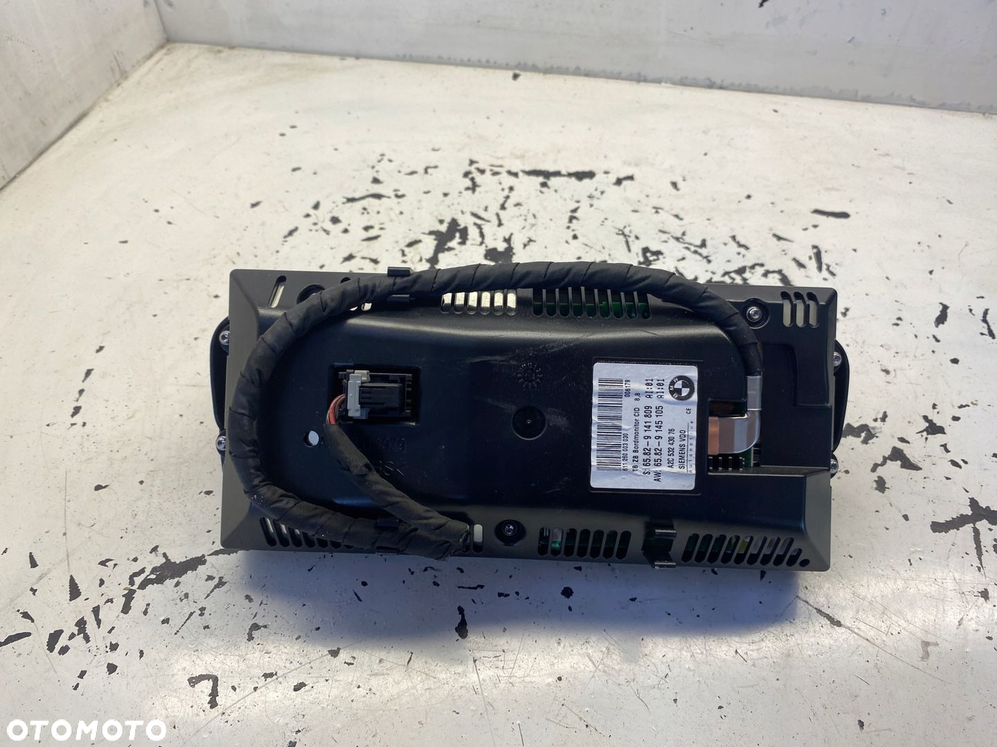 BMW E60 LIFT MONITOR WYŚWIETLACZ NAWIGACJI 9141809 - 7