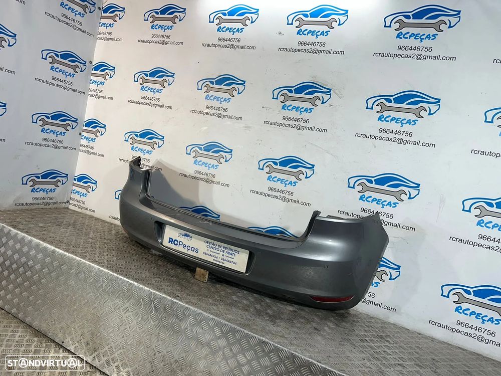 .Parachoques Traseiro VW Volkswagen Golf 6 5 Portas Original 5k6807421 2008 a 2013 - 2