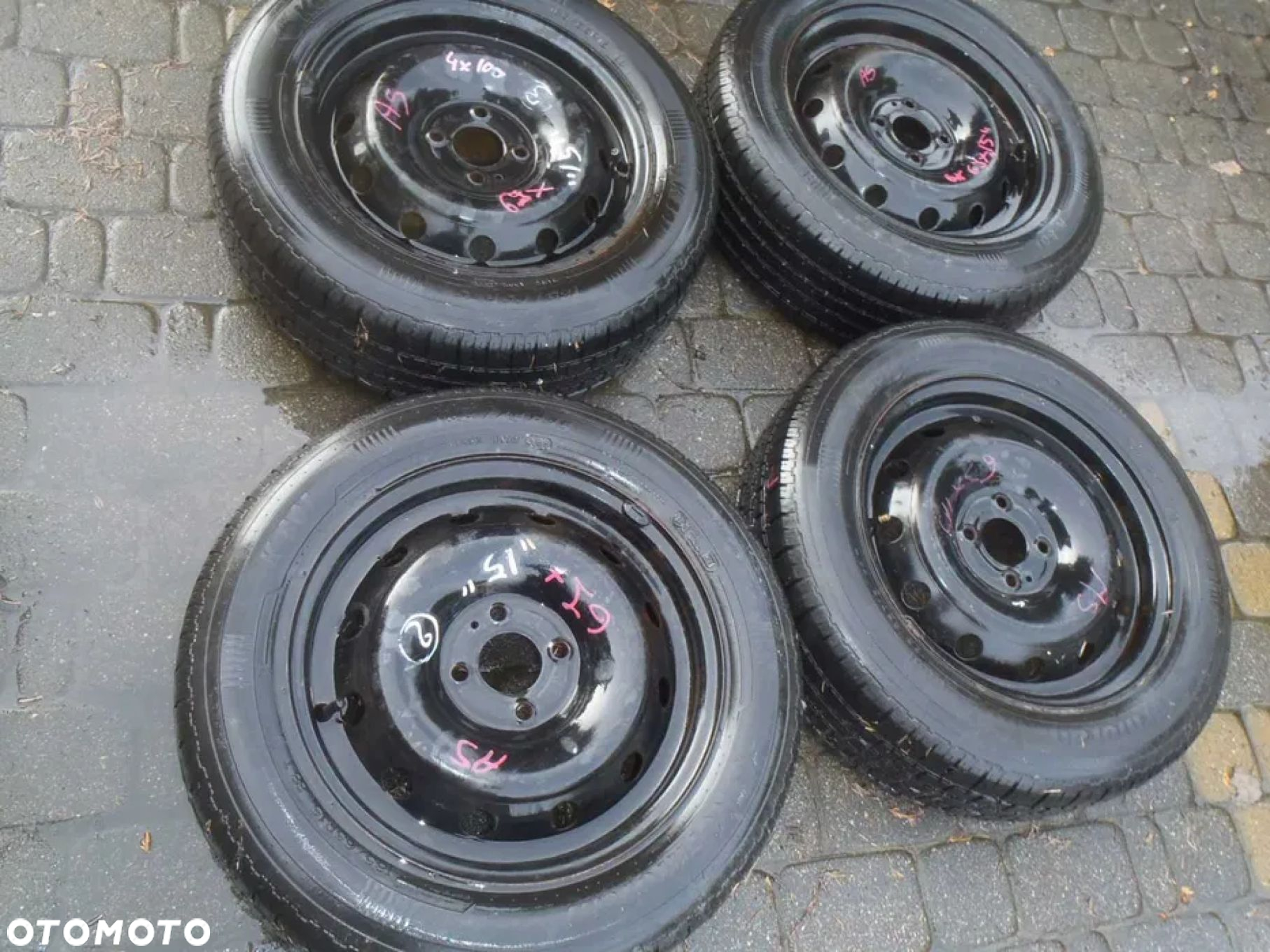 felga felgi AS opel fiat renault vw audi 4X100 15 JAK NOWE - 4