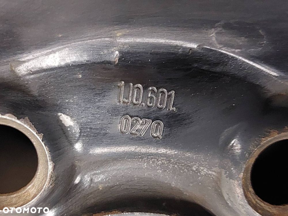 FELGA STALOWA 1 SZT 5x100 6Jx15 ET38 FI57,1 VW SKODA SEAT 1J0601027Q - 2