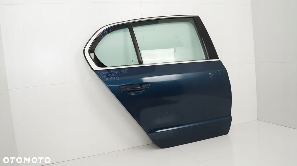 DRZWI PRAWY TYŁ SKODA SUPERB II 08-13R SEDAN LW5Q - 2