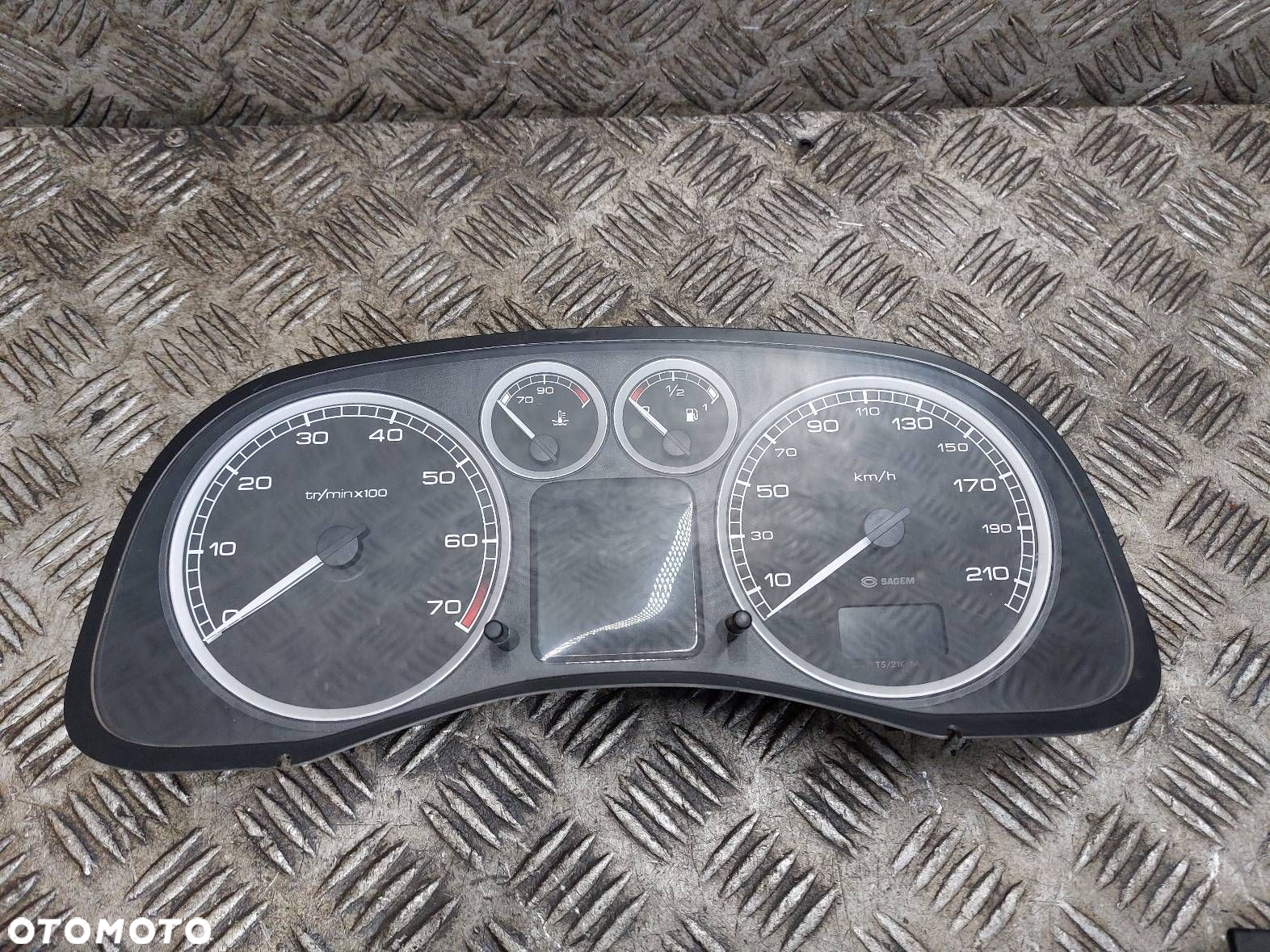 ZESTAW STARTOWY PEUGEOT 307 I 1.4 16V IAW6LP201 9647498180 9654722780 - 6