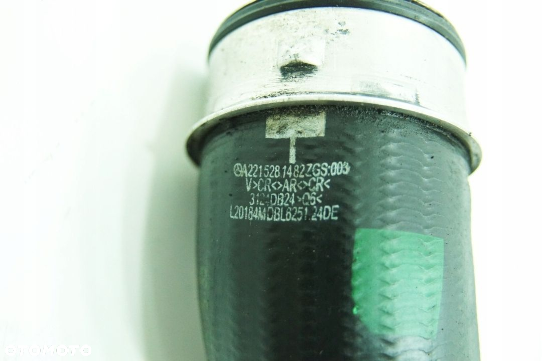 Przewód powietrza rura intercoolera W221 3.5 CDI BlueTec Lift A2215281482 - 3
