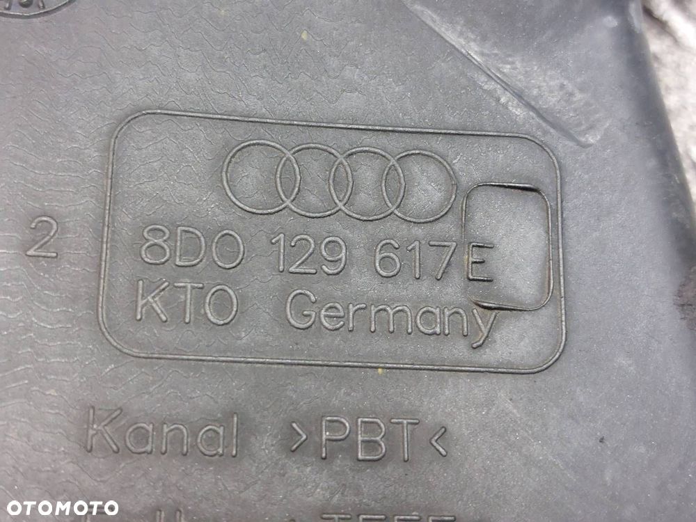 OBUDOWA FILTRA POWIETRZA + PRZEPŁYWOMIERZ AUDI A6 C5 1.9 TDI 038133837M - 4