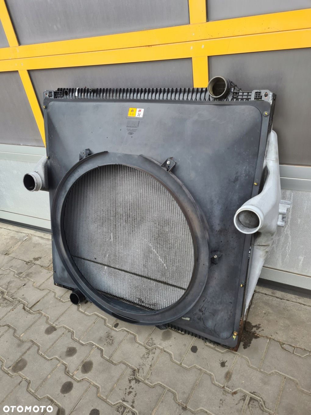 KOMPLET CHŁODNIC CHŁODNICA WODY INTERCOOLER KLIMA FORD F-MAX 500 TRUCKS - 3