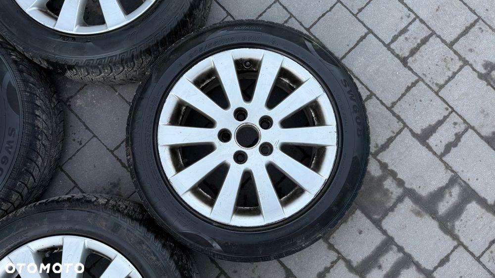 Koła r16 5x112 7j et45 205/55 alufelgi 3c0601025 seat skoda VW Audi Passat - 5