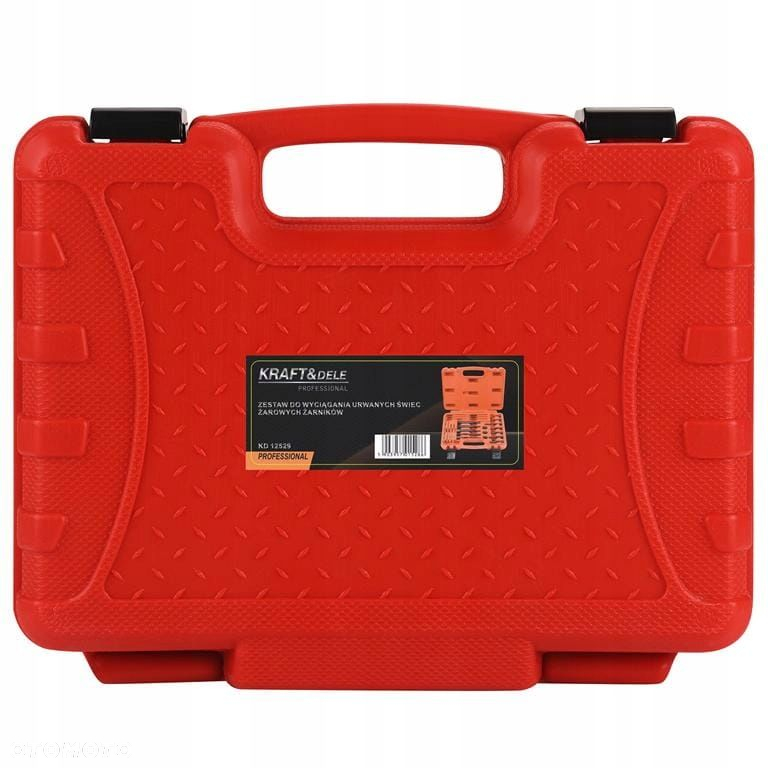 KRAFTDELE ZESTAW DO WYCIĄGANIA URWANYCH ŚWIEC WALIZKA KD12529 - 4