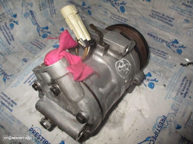 Compressor AC 90559843  SD6VBB OPEL ASTRA G 1998 2.0Di 82Cv 0P OPEL ASTRA G CARAVAN 1999 2.0DI 82CV 5P PRETO DIESEL SANDEN - 3