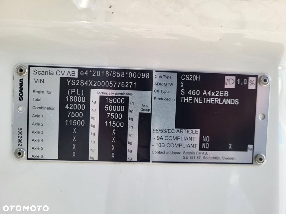 Scania S 460 A4x2EB Mega - 11