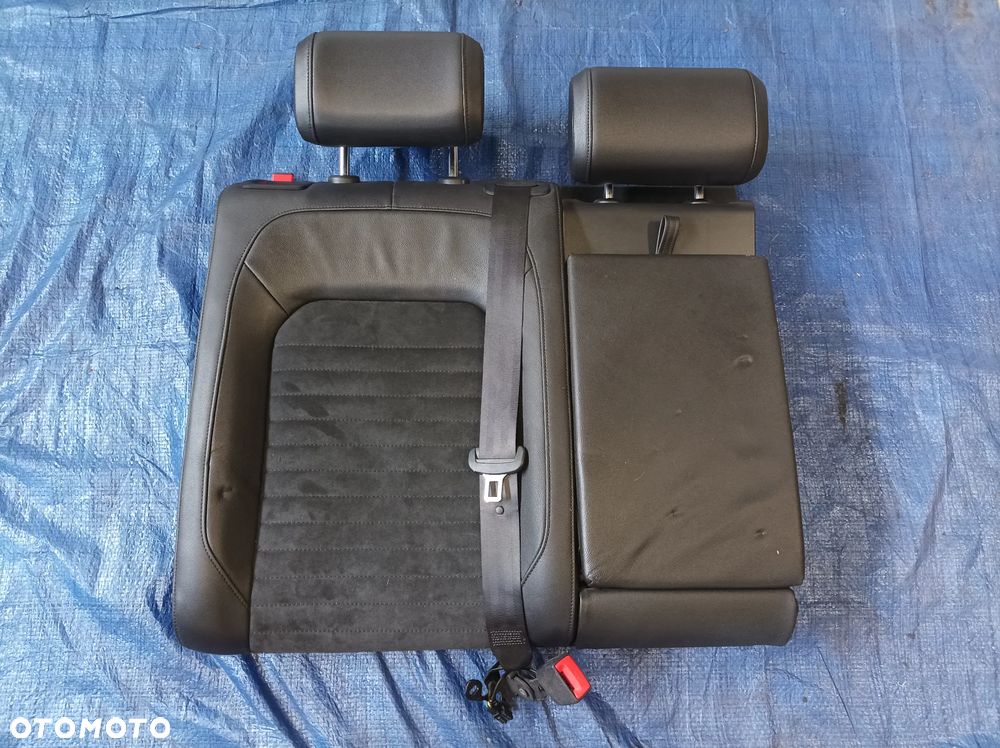 VW Passat B8 kombi  fotele kanapa komplet skóra alcantara - 3