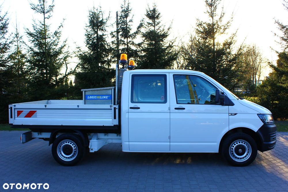 Volkswagen Transporter T6 2.0 TDI 102KM DOKA BRYGADÓWKA 6 OSÓB FV23% - 12