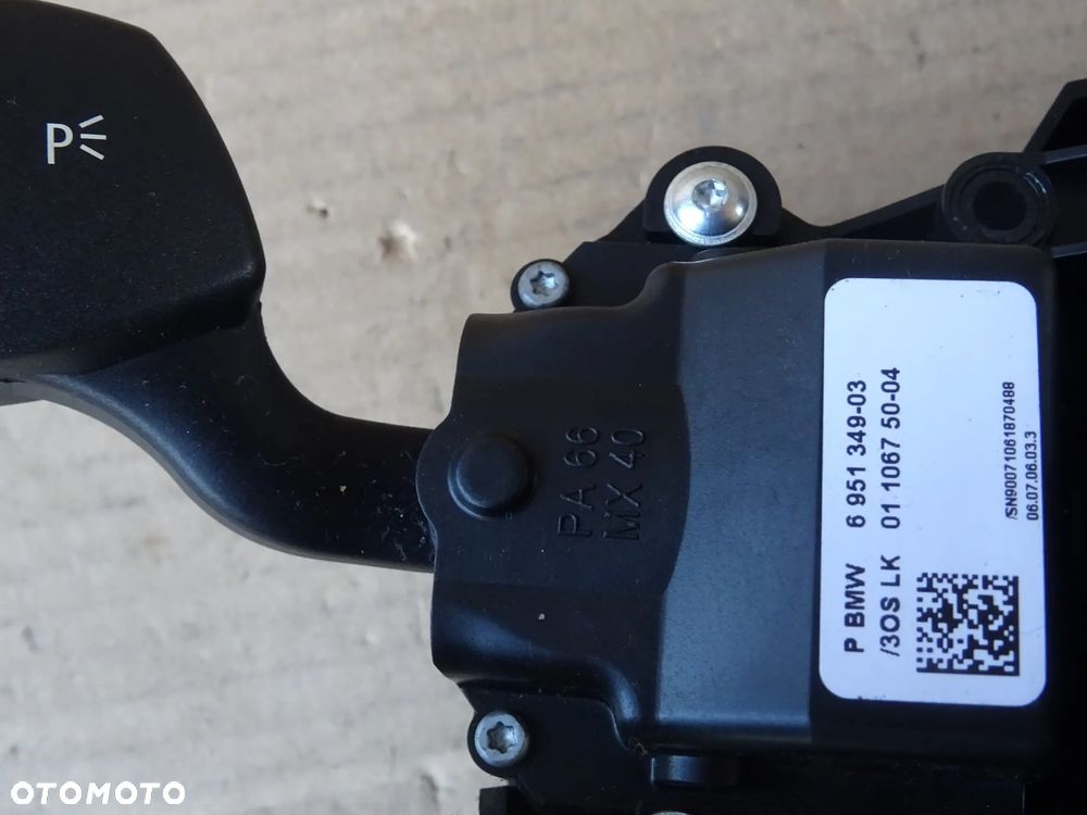 BMW E61 E60 TAŚMA PODUSZKI CZUJNIK SKRĘTU PAJĄK MANETKI PRZEŁĄCZNIKI - 8