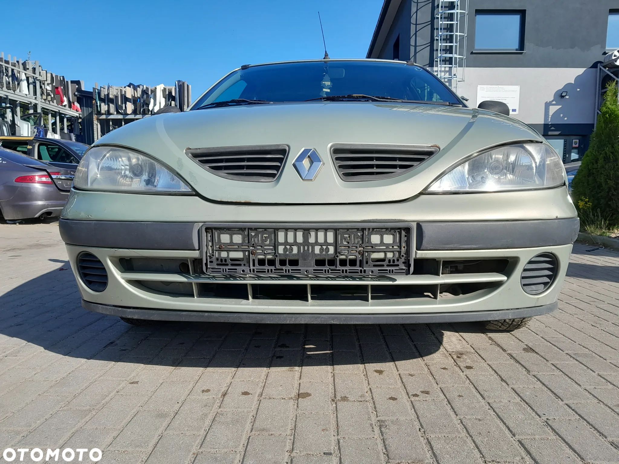 RENAULT MEGANE I ZDERZAK PRZEDNI PRZÓD KOLOR: MV931 - 1