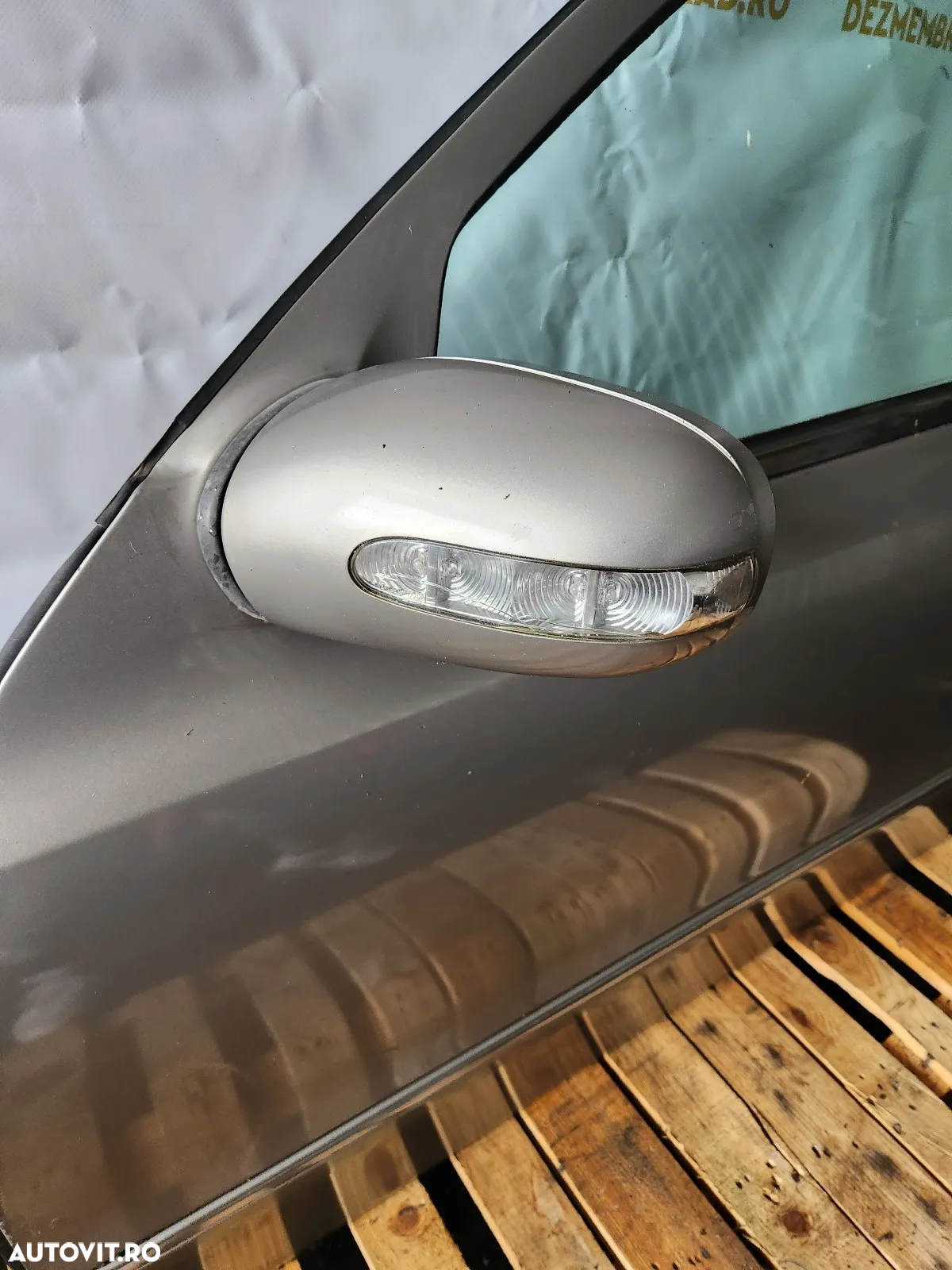 Oglinda Stanga Mercedes E Class W211 Volan Stanga Europa - Dezmembrari Arad - 2