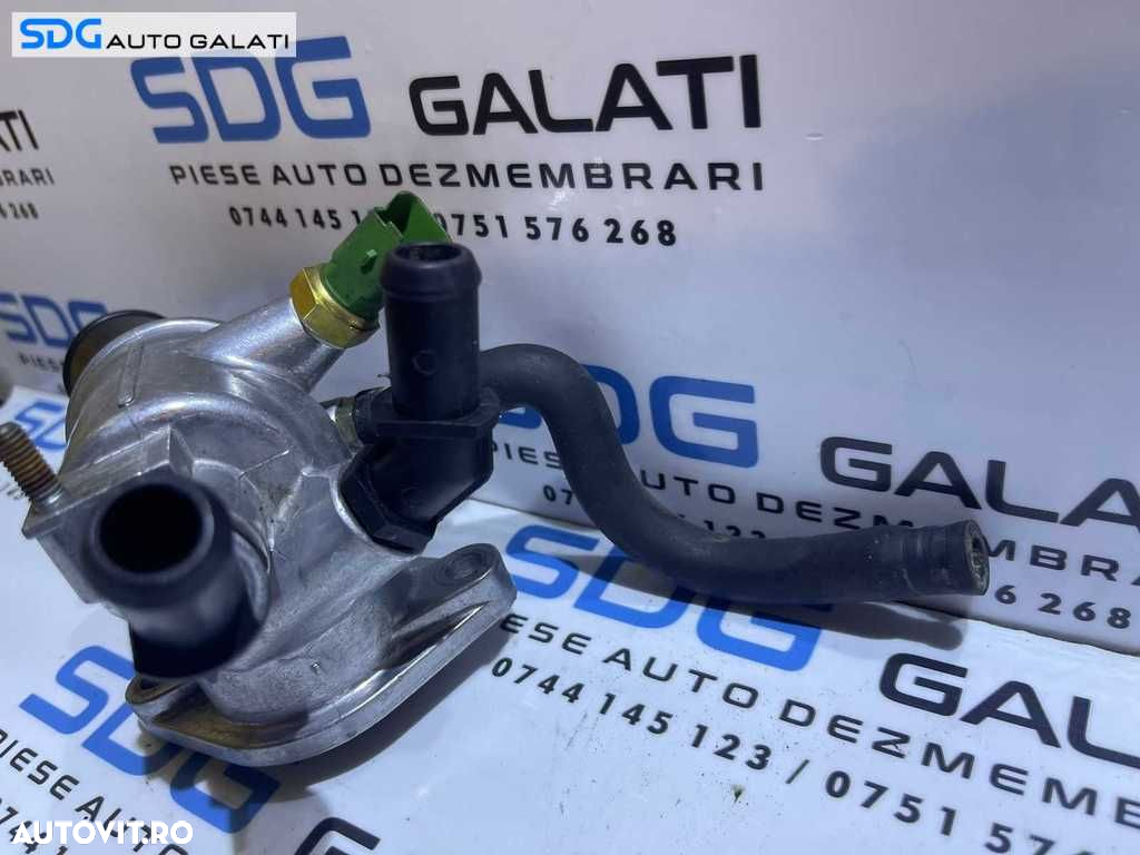 Corp Carcasa Termostat Senzor Apa Opel Vectra C 1.9 CDTI 2004 - 2008 Cod D2X014TT - 2