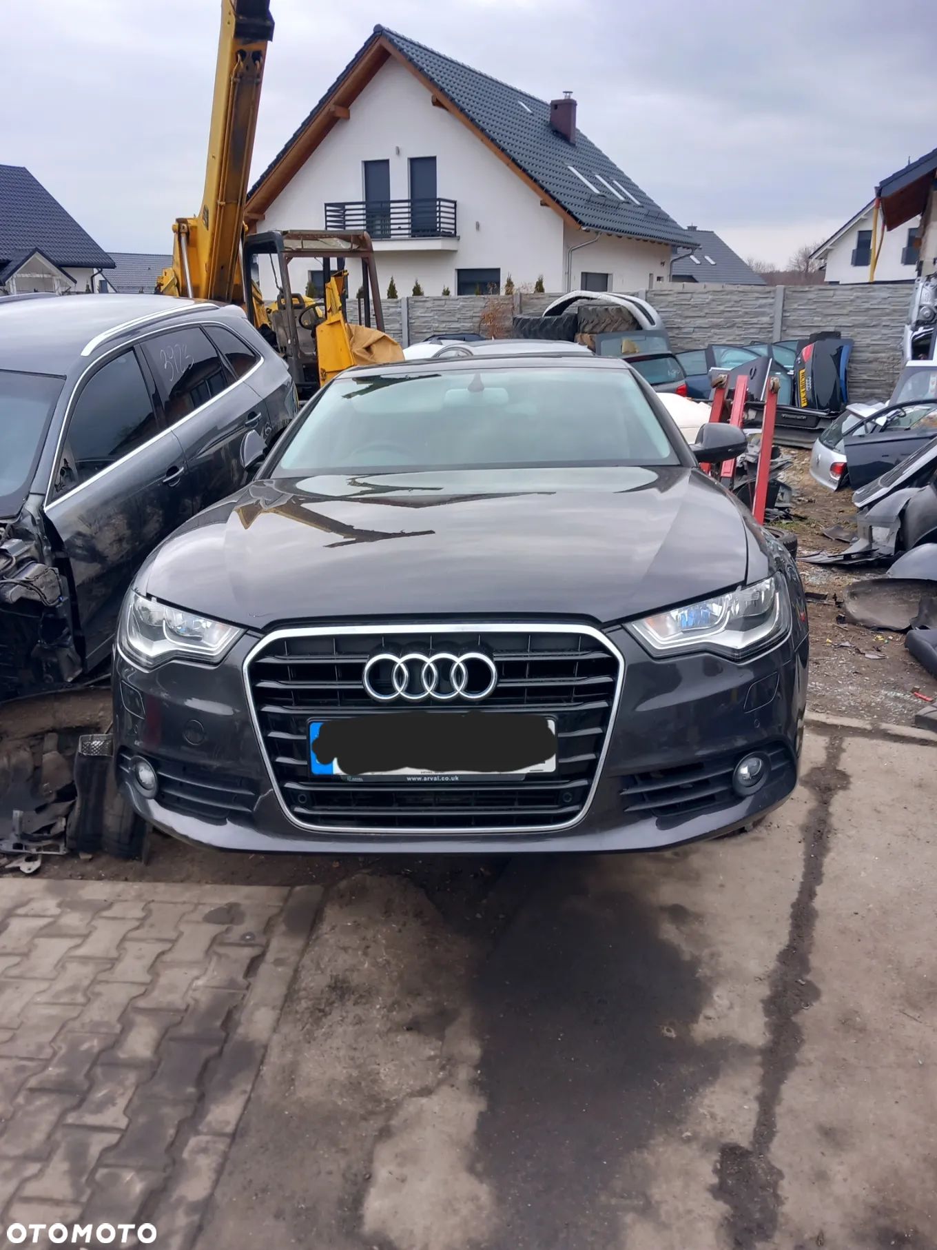 Audi A6 C7 LX7U Maska zderzak błotnik drzwi - 1