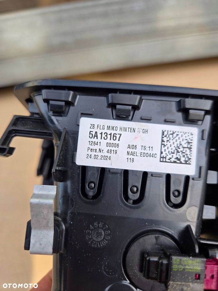 bmw 5 g60 g61 kratka nawiewu konsoli środkowej tył tylna 5a13167 - 3
