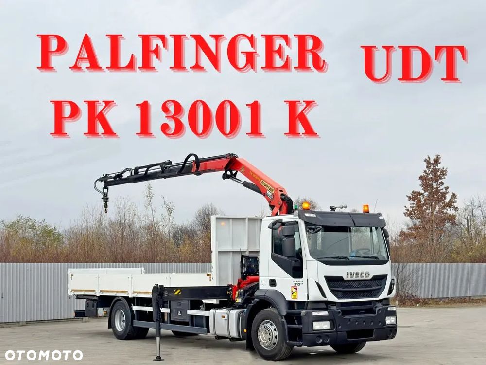 Iveco STRALIS 310 * PALFINGER PK 13001 K + PILOT * STAN BDB