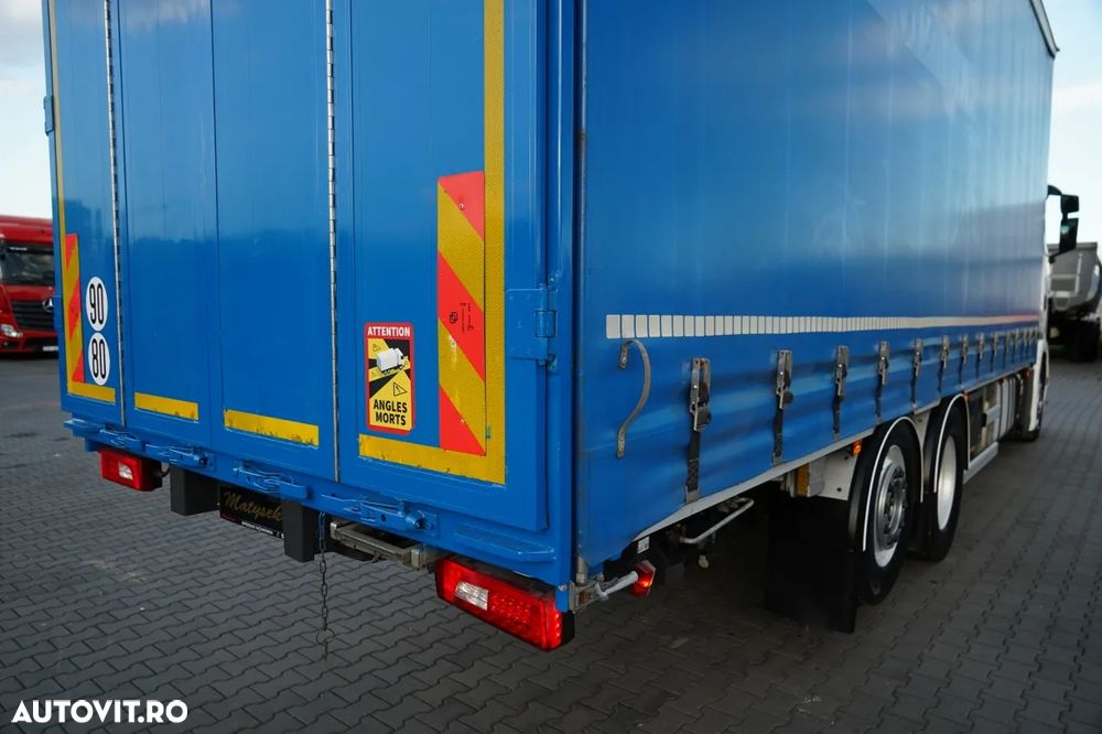 Scania S 450 / CORTINĂ 8,2 m / 6x2 / PUNTE RIDICATĂ / EURO 6 - 14