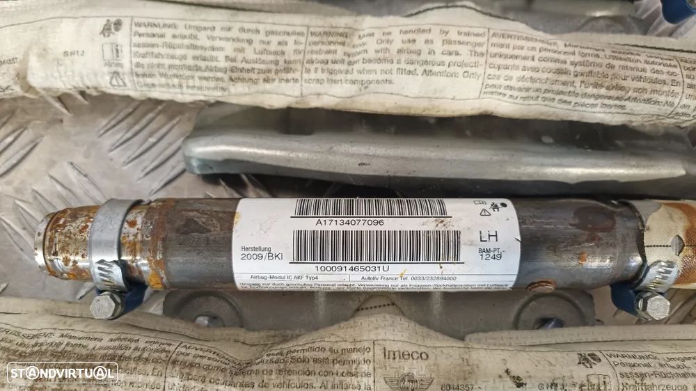 CORTINA AIRBAG CORTINAS AIRBAG MINI COOPER R56 A27134078098 27134078098 A17134077096 17134077096 R50 R53 R55 CLUBMAN - 4