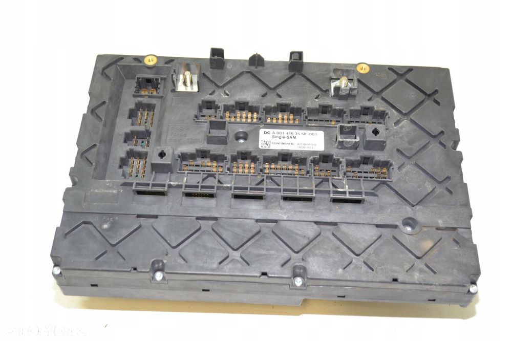 MERCEDES ACTROS MP4 PŁYTA BEZPIECZNIKÓW MODUŁ SINGLE SAM A0014463558 - 1