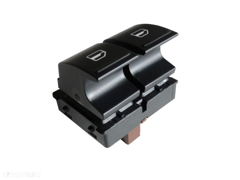 Comutator macara geam Skoda Fabia 202015; Roomster Yeti Octavia 2 202012; VW Caddy 20; Eos, Golf 5, Golf 6, Passat B6 202010; Polo 6R 20; Scirocco, Touran 1T 202015; Seat Toledo 202009, Leon 202012; Altea - 1