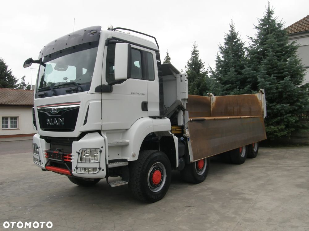MAN TGS 35.480 8x6 2016 BORDMATIC 260000km manual z Niemiec - 13