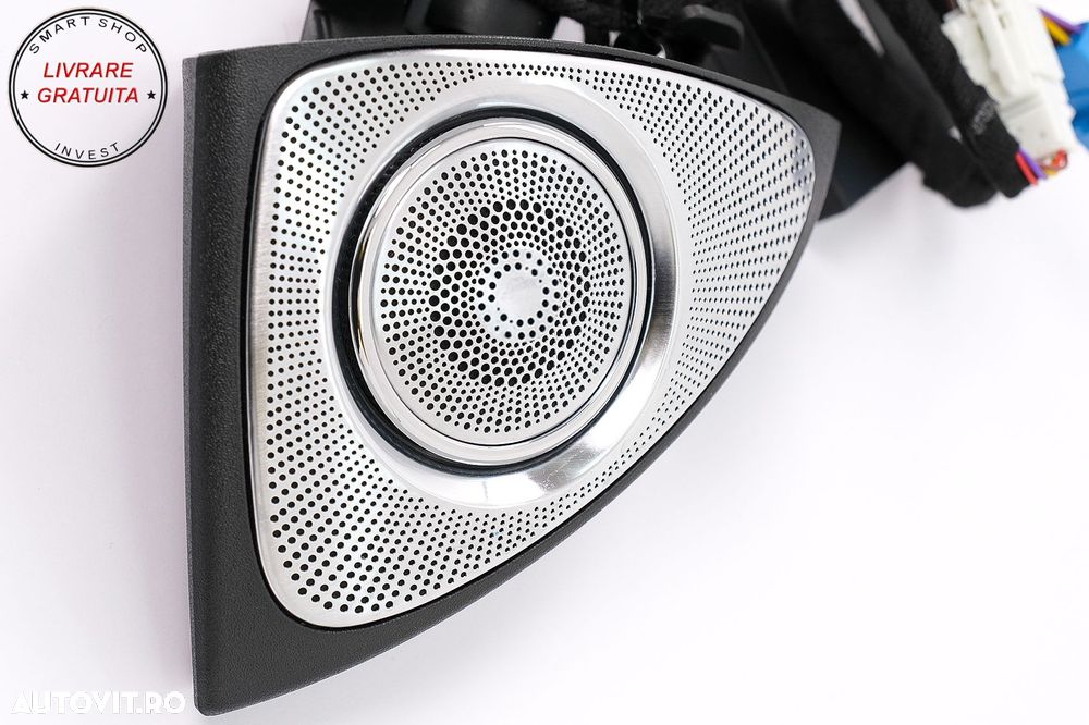 Tweeter LED rotativ cu 7 culori Mercedes S-Class W222 (2013-2020)- livrare gratuita - 3