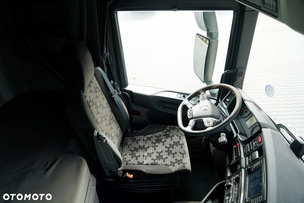 Scania R 450 / MEGA / 6x2 / FIRANKA - 8,2 m / SOLÓWKA / OŚ PODNOSZONA / MOCNA PODŁOGA / NAVI / - 27