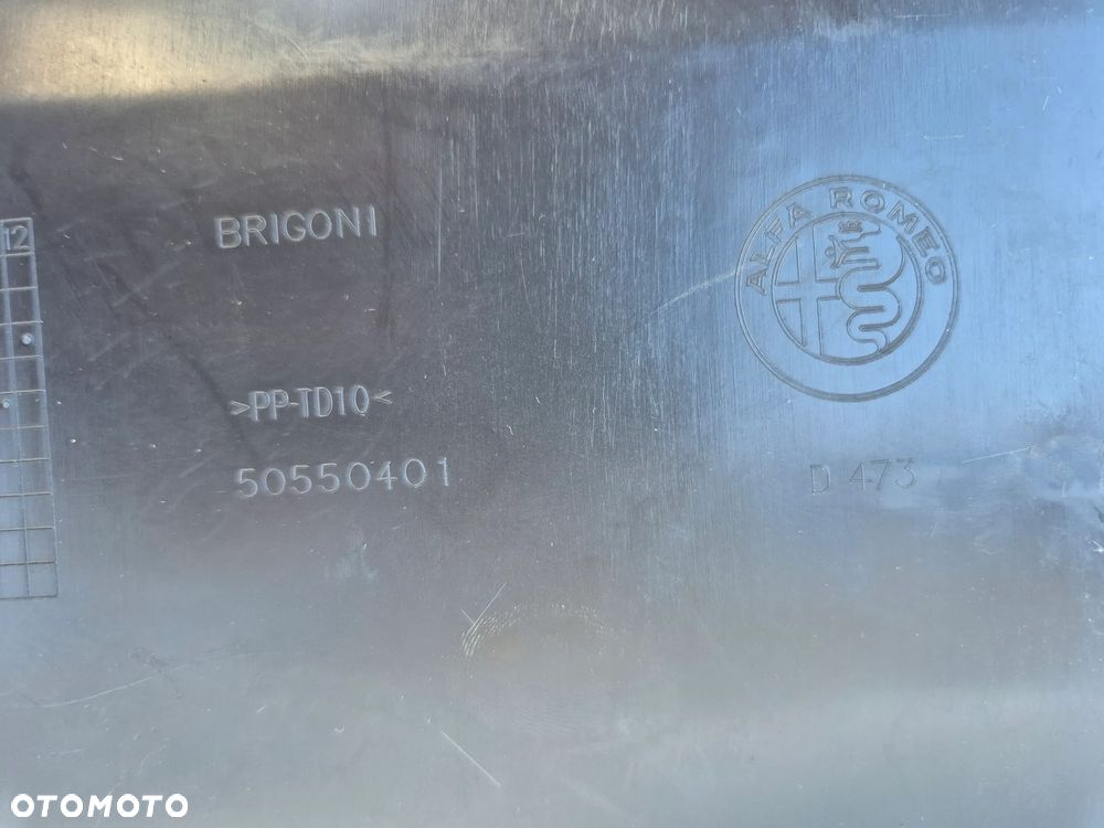 Płyta osłona podwozia lewy tył lewa tylna Alfa Romeo Stelvio 50550401 - 3