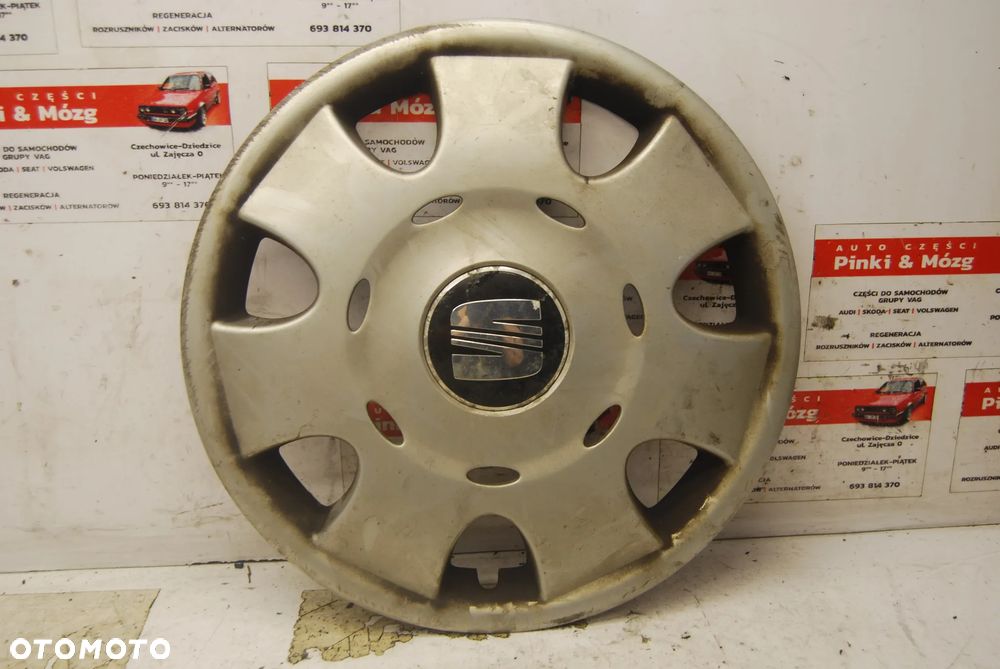 KOŁPAK 6L0601147C ORYGINAŁ R15 SEAT LEON I TOLEDO II - 1