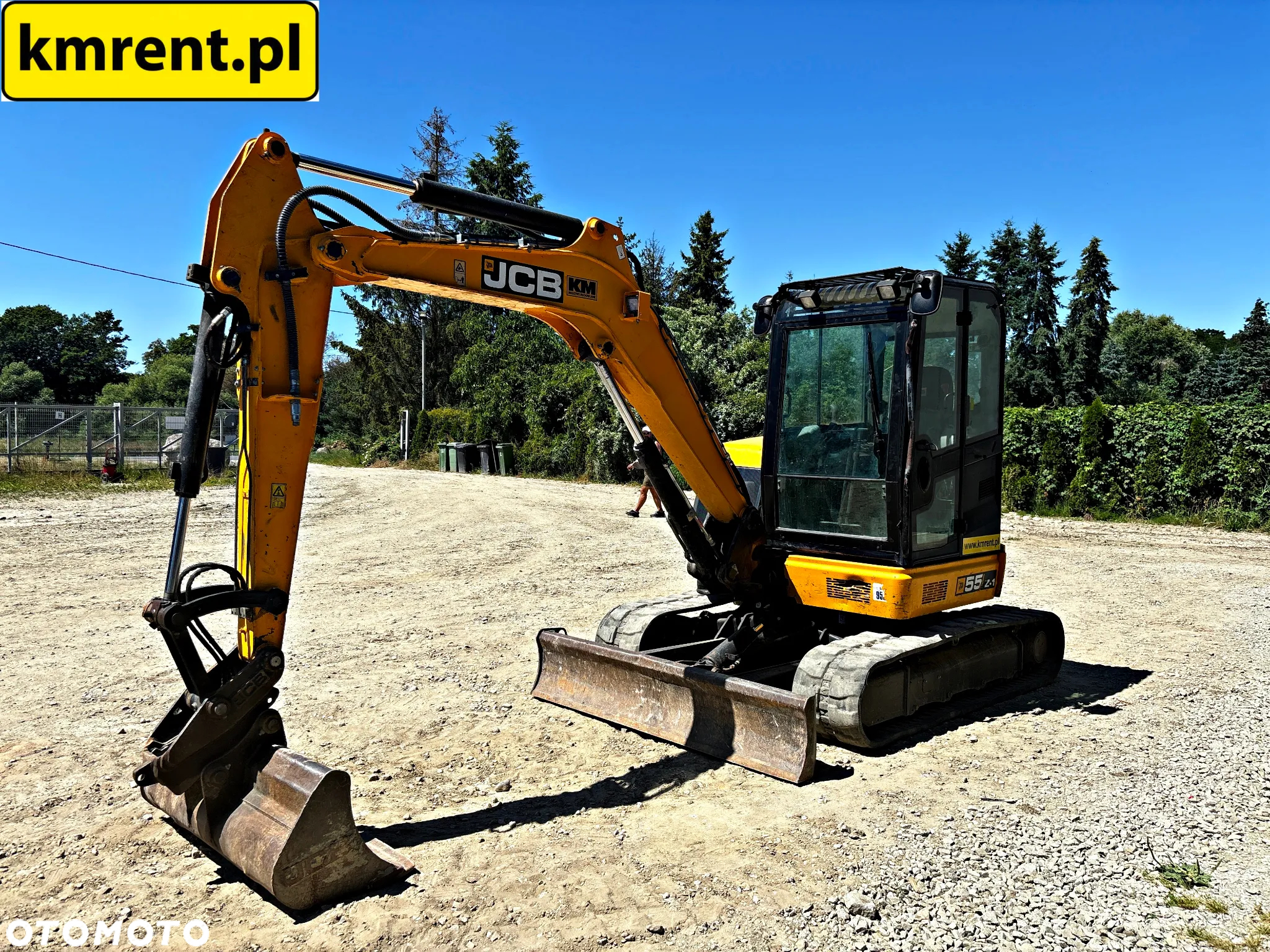 JCB 55Z-1 MINI-KOPARKA 2018R. | JCB 51 8050 8055 CAT 305 VOLVO ECR 48 - 7
