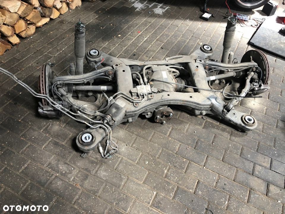 belka wozek tyl komple mercedes w166 ml gle 63 amg - 2