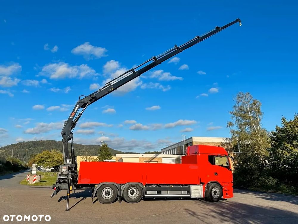 MAN TGS 26.470 6x2 //NOWY// HDS dzwig żuraw HIAB 228-6x wysów 18metró!!! 5i6 funkcja RADIO, Skrzynia łądunkowa. NOWY 2025 od ręki !!! - 12