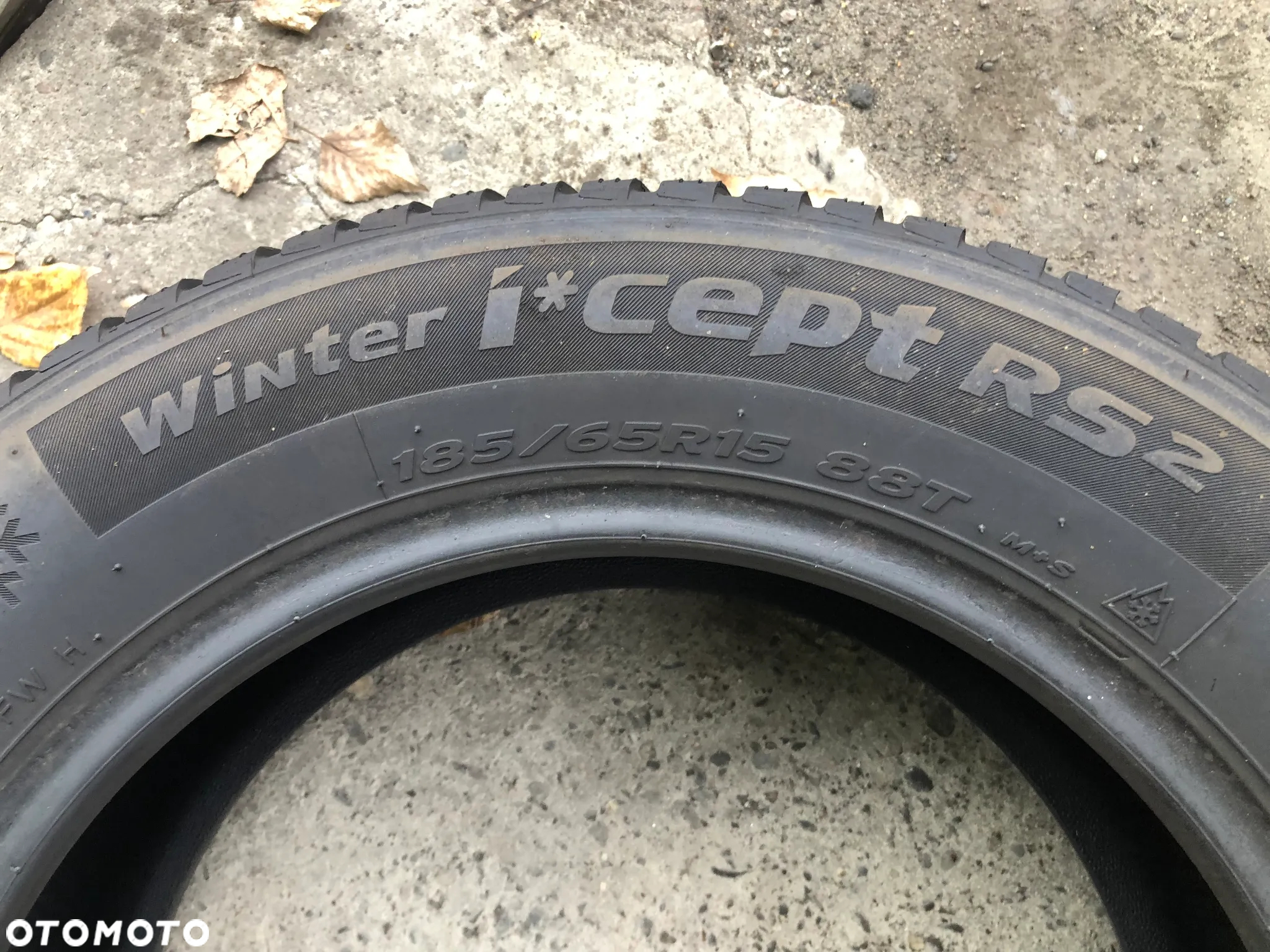 Opony Zimowe 185/65 R15 88T Bieżnik 7MM i 5 MM 2021r Hankook Winter i*cept RS2 Komplet - Gwarancja Wysyłka Montaż - 5