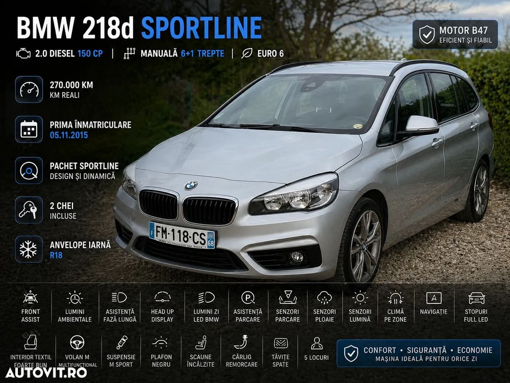 BMW Seria 2 218d - 1