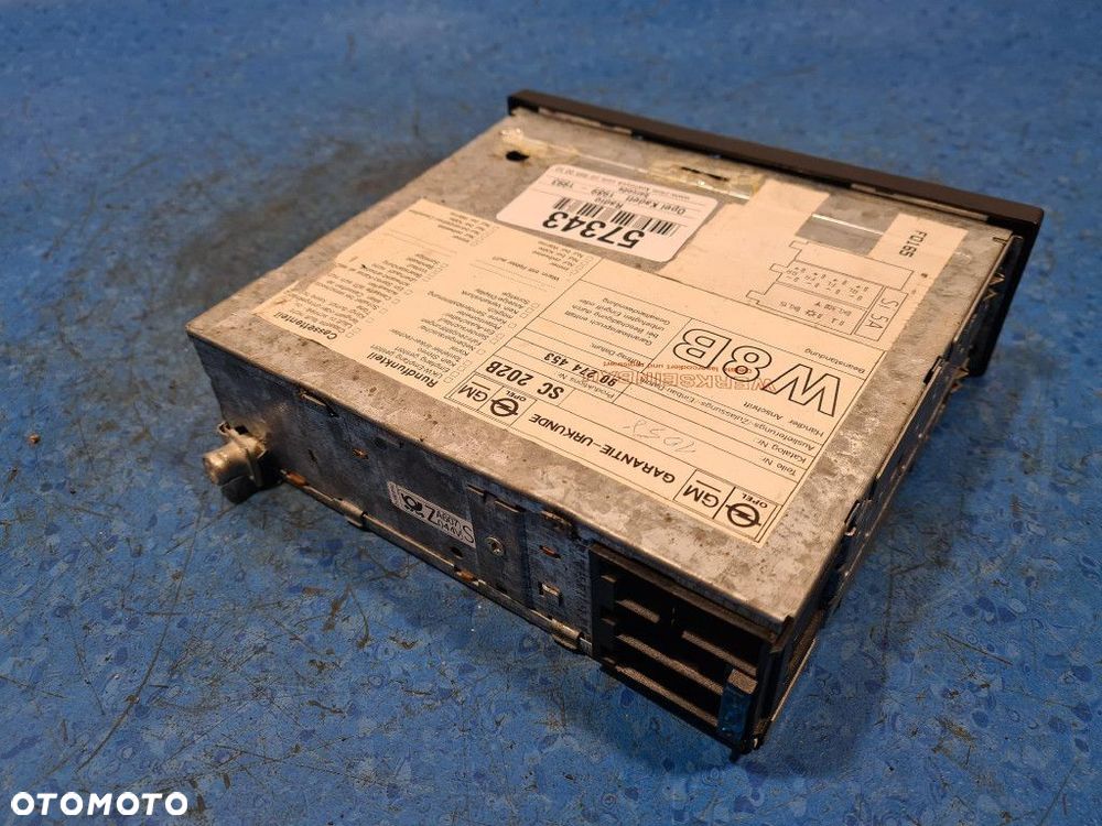 OPEL KADETT E LIFT  RADIO 90274453 - 5