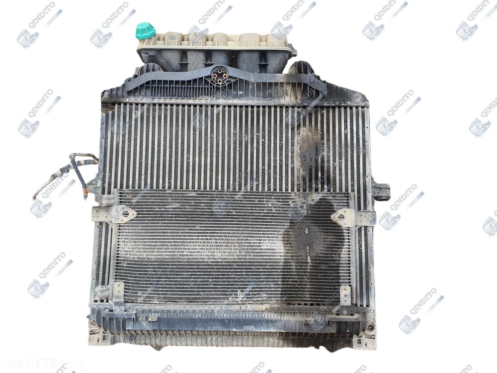 CHŁODNICA WODY INTERCOOLER MAN TGA TGX KOMPLET CHŁODNIC - 1