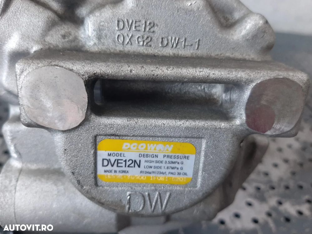 compresor clima ac  1.2 b g4lf kia stonic  2020   dve12n - 4