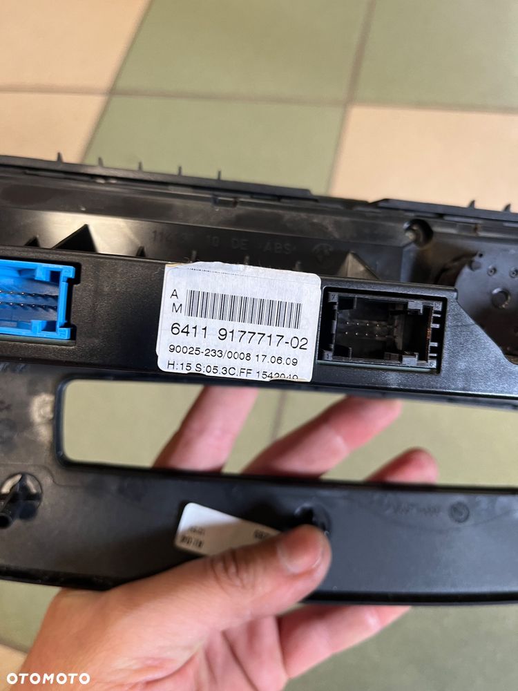 BMW e60 panel nawiewu Climatronic - 2