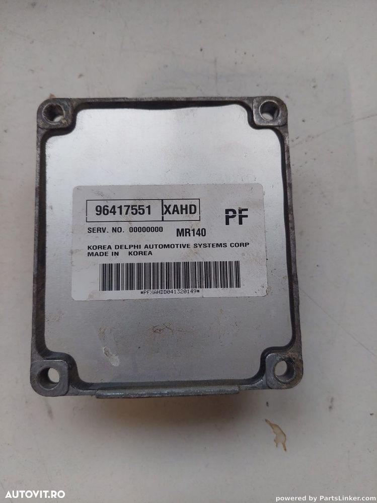 Calculator ECU CHEVROLET AVEO Saloon (T250, T255) [ 2005 - > ] OEM 96417551 - 1