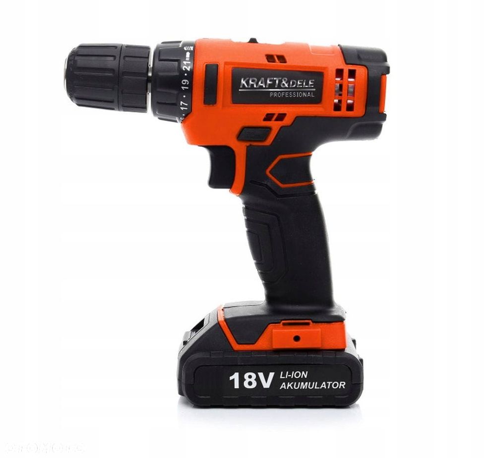 Wkrętarka KraftDele zasilanie akumulatorowe 18 V KD1572